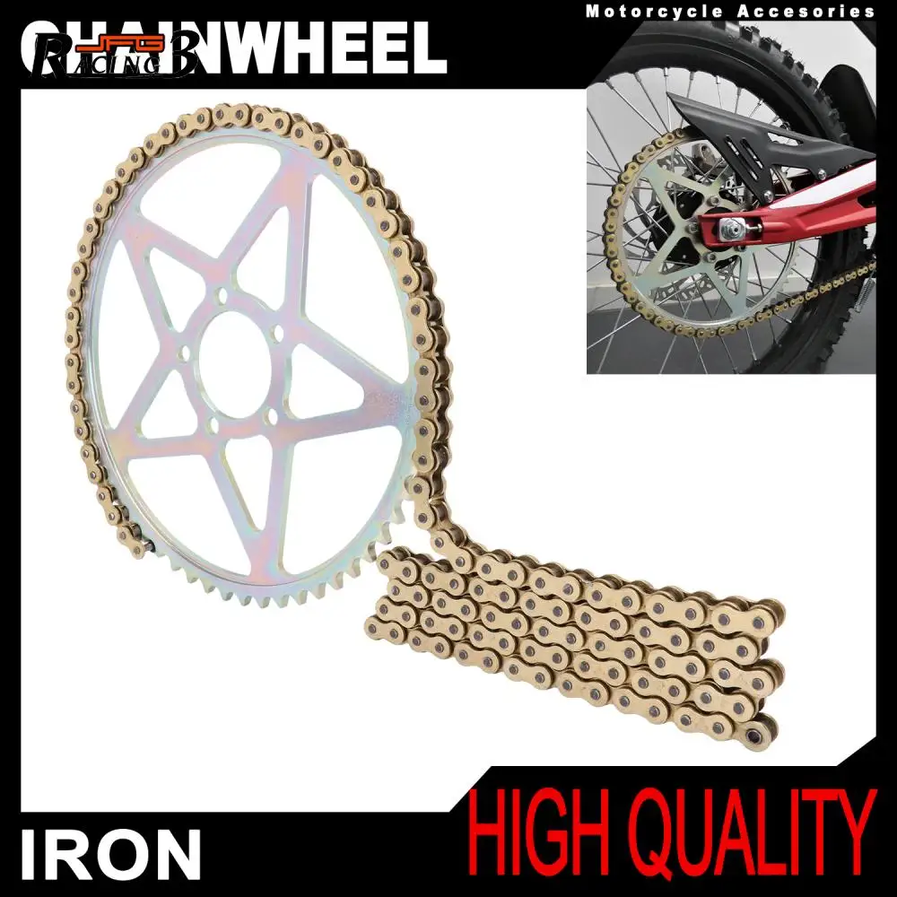 

Motorcycle Front 14T Rear 48T 58T 106L 112L Chain Sprocket For Sur-Ron Sur Ron Surron X S Light Bee Off-Road Electric Vehicle