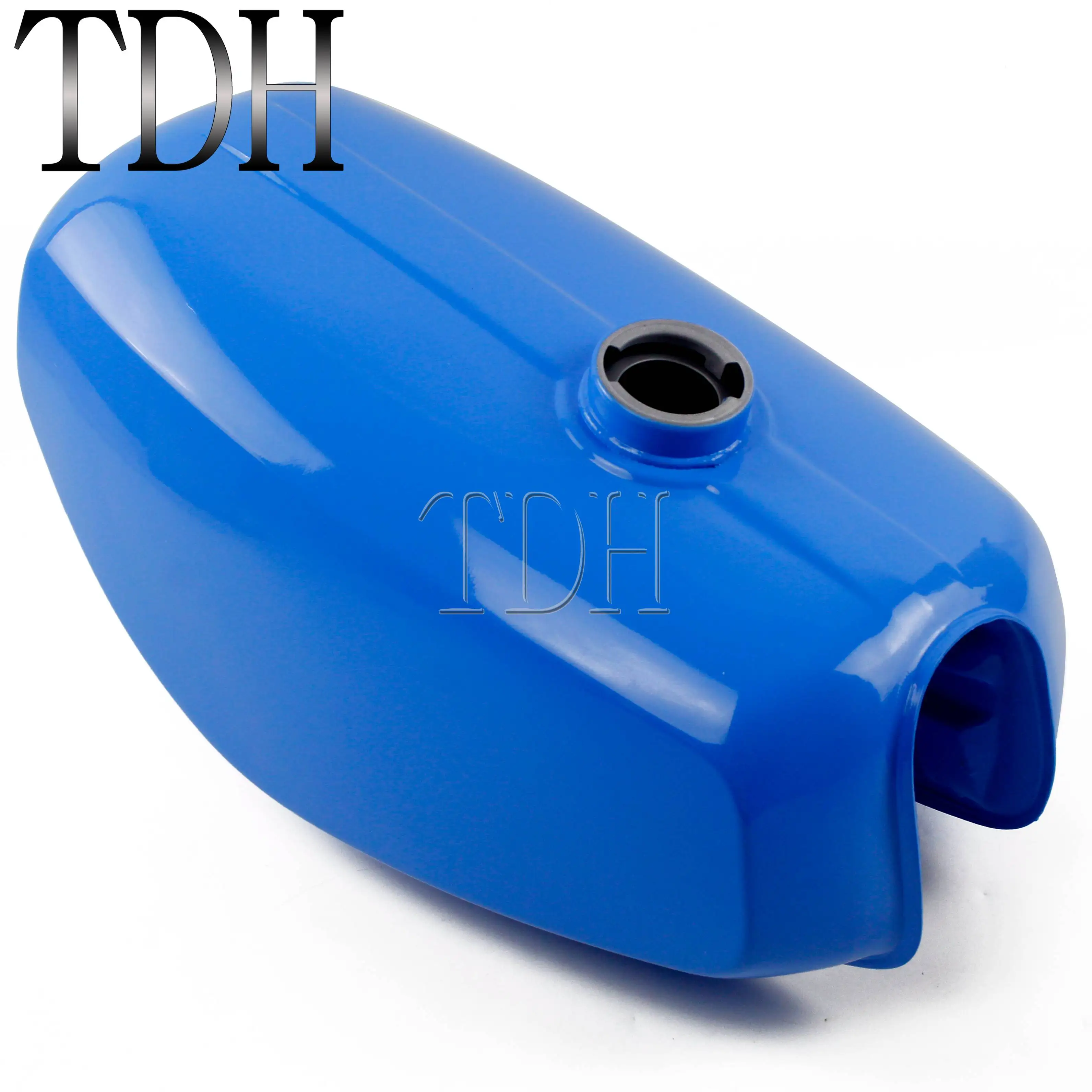 Blue Banana Shape Motorbike Steel Oil Fuel Tanks Enduro for Simson S 50 Simson S 51 Simson S 70 Gas Fuel Tank Oil Petrol Tank