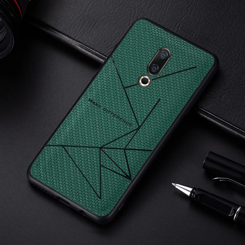 VIJIAR Silicone Fashion Stripes For Meizu 16TH 16X 17 Plus Pro Case Leather Case For Meizu 16TH 16X 17 Pro Plus Case