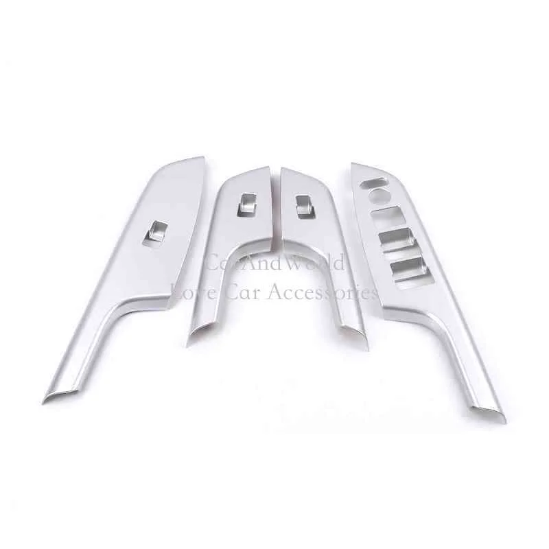 For Honda CR-V CRV 2012-2016 Interior Door Armrest Panel Cover Window Glass Lift Switch Button Decoration Trims Car Accessories