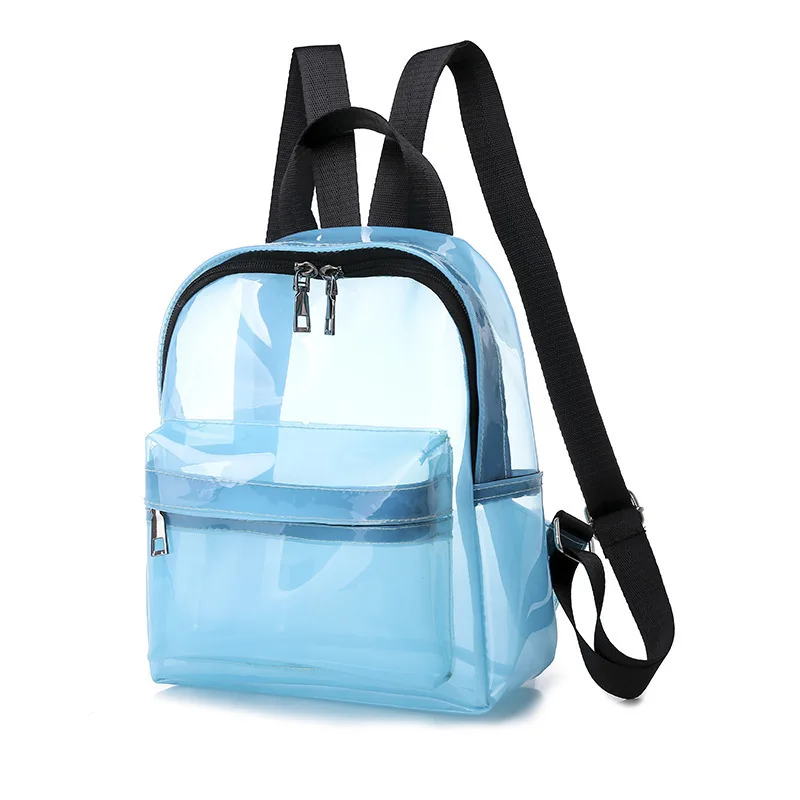 Fashion Clear Women Backpack Transparent Mini Cute Backpack Travel School Backpack Student Bag For Girls Child Mochila