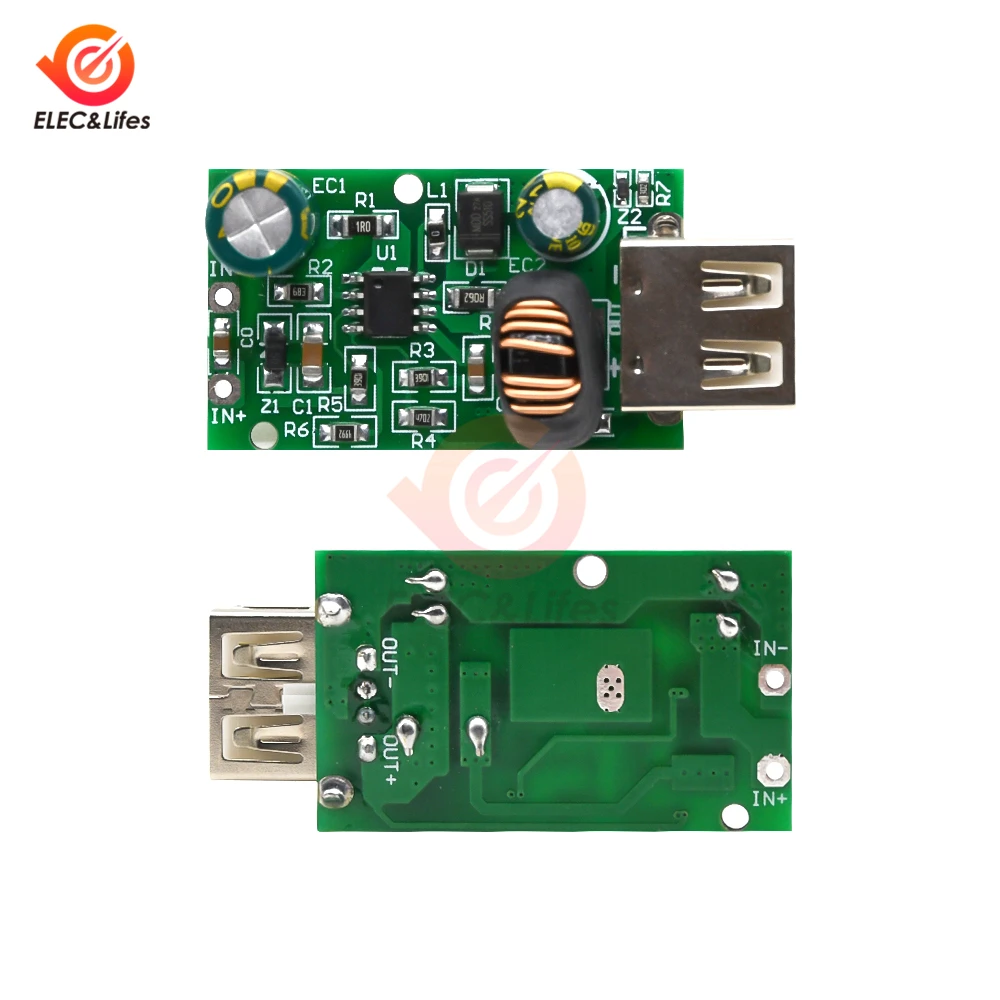 12V 24V 48V 60V 72V DC-DC Step Down Buck Converter 5V 2A USB modulo di ricarica per caricabatterie per telefono cellulare per auto