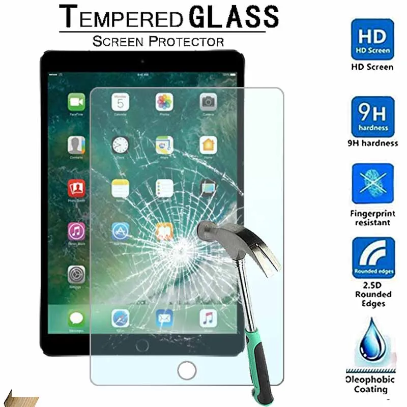 

For Apple ipad Air 3 10.5 / Pro 2nd Gen 10. 5-9H Anti Scratch Tablet Tempered Glass Screen Protector Film Protector Cover