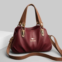 Genuine Brand Leather Sac Luxury Handbags Purse Women Bags Designer Shoulder Crossbody Messenger Bags Female 2021 Waterproof Bag