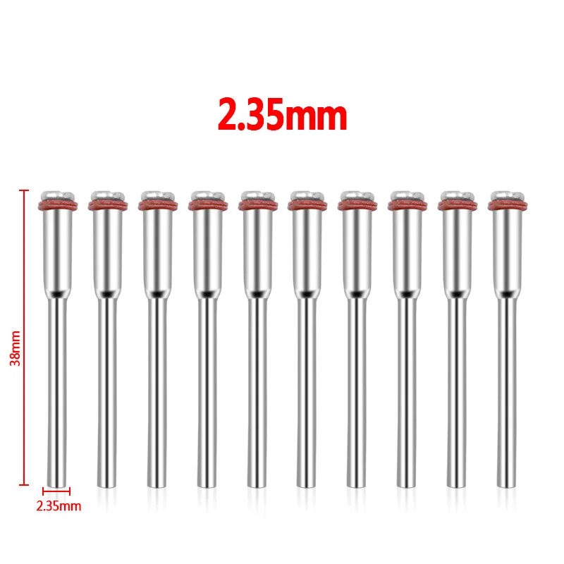 8Pcs Dremel Accessories 3mm Miniature Clamping Connecting Lever Polishing Wheel Mandrel Cutting Wheel Holder for Rotary Tool