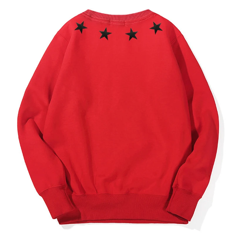 Supzoom 2022 New Arrival Hot Sale None Brand Top Fashion Pentagram Casual Cotton O-neck Full Hoodie Hip Hop Men Sweatshirt