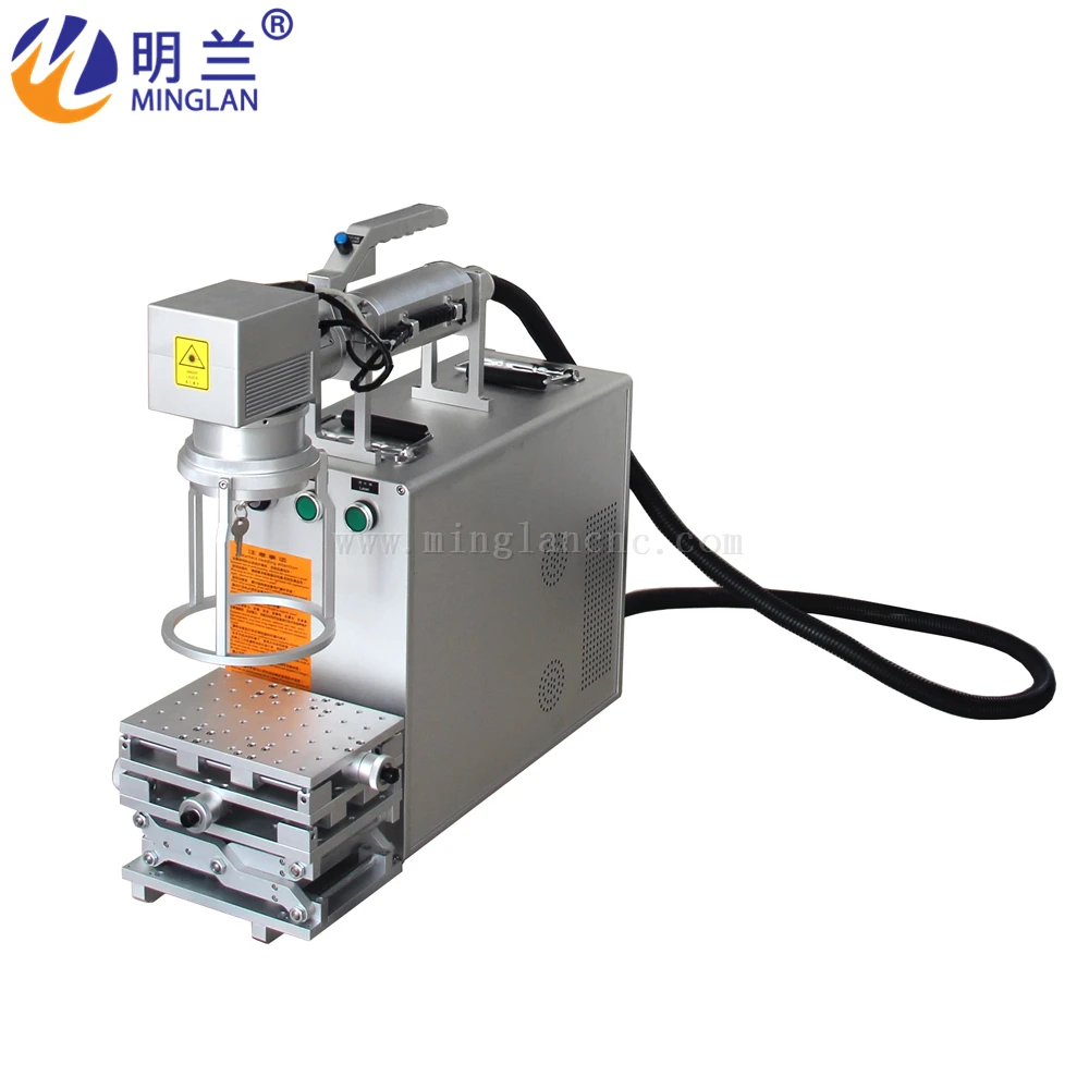 20W 30W 50W Fiber Laser Marking Machine Raycus MAX JPT For Marking Metal Stainless Steel