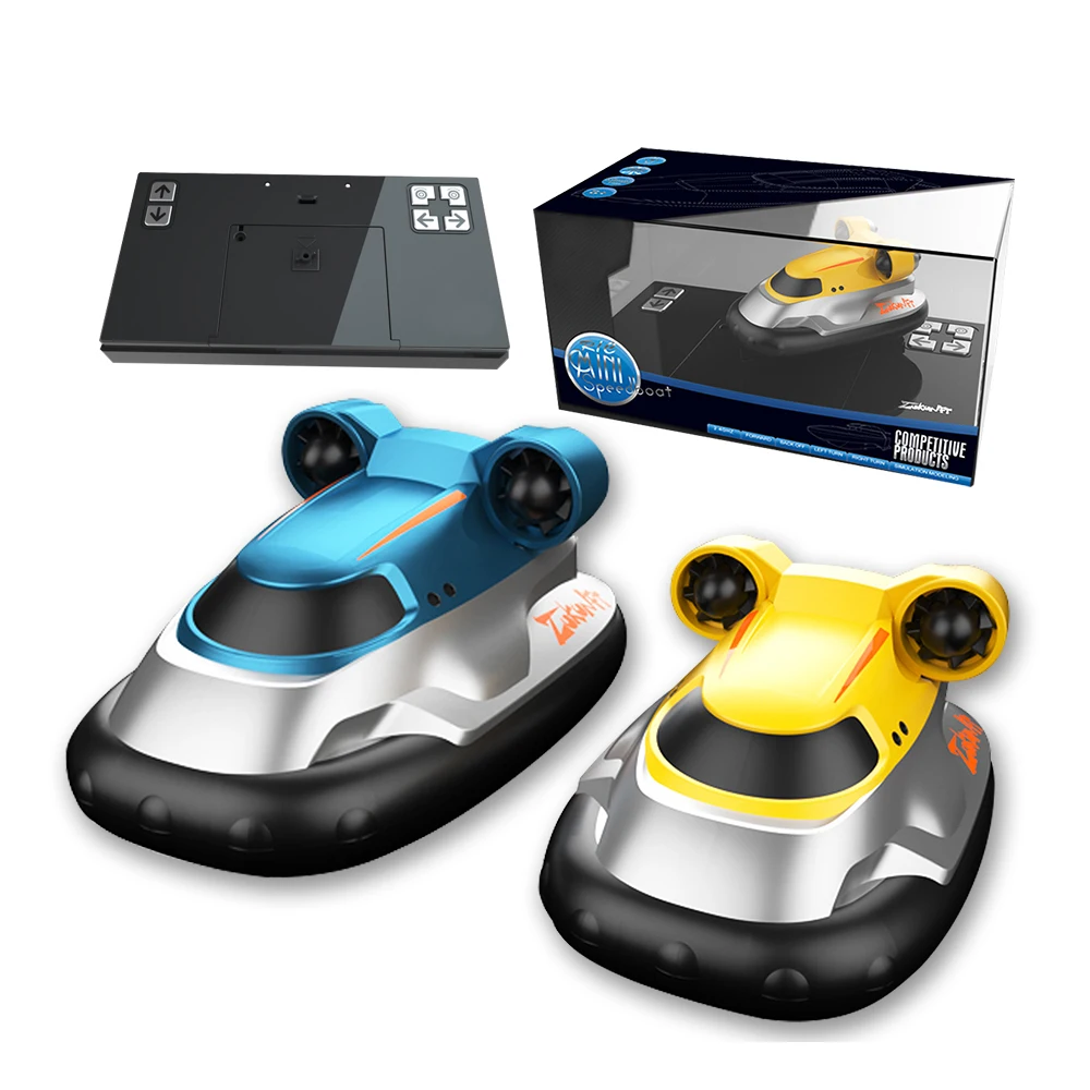 EBOYU 888-1AB RC Hovercraft 2.4Ghz Remote Control Boat Series RC Boat Ship Model Toy Gift for Kids