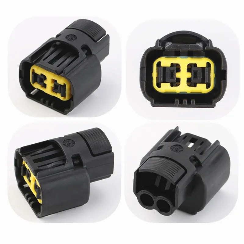 5sets 2 way female two hole waterproof plug for Buick GL68 Yinglang Angkola Jun bigger lamp 2 hole car connector