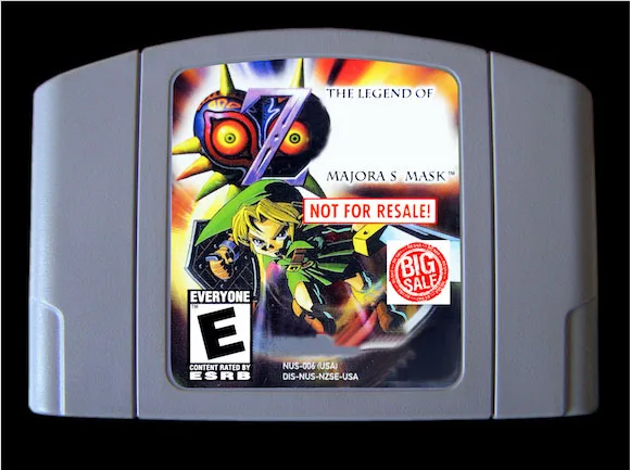 

64bit game ** Majora's Mask Preview Demo!! ( USA Version!! )