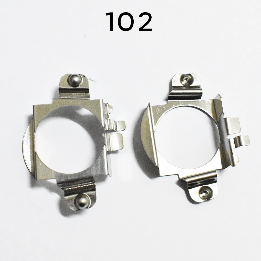 2pcs Car LED Headlight Bulb Base Holder Adapter Head Lamp Retainer Clips Socket For Auto Headlamp Mount Stand For Nissan