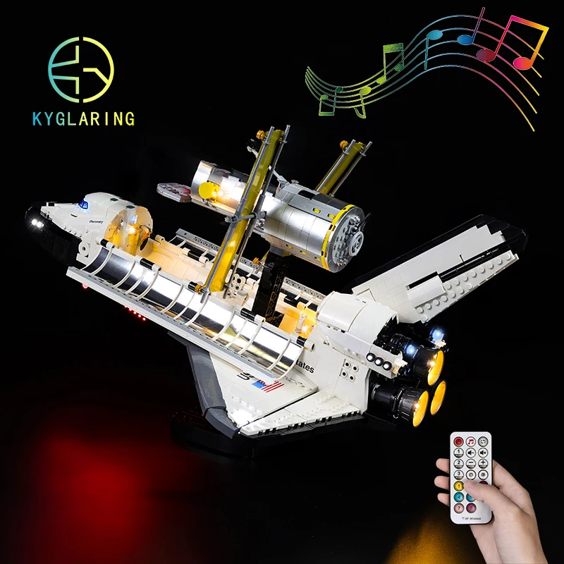 

Kyglaring Led Lighting Set DIY Toys for 10283 Space Shuttle Discovery Blocks Building