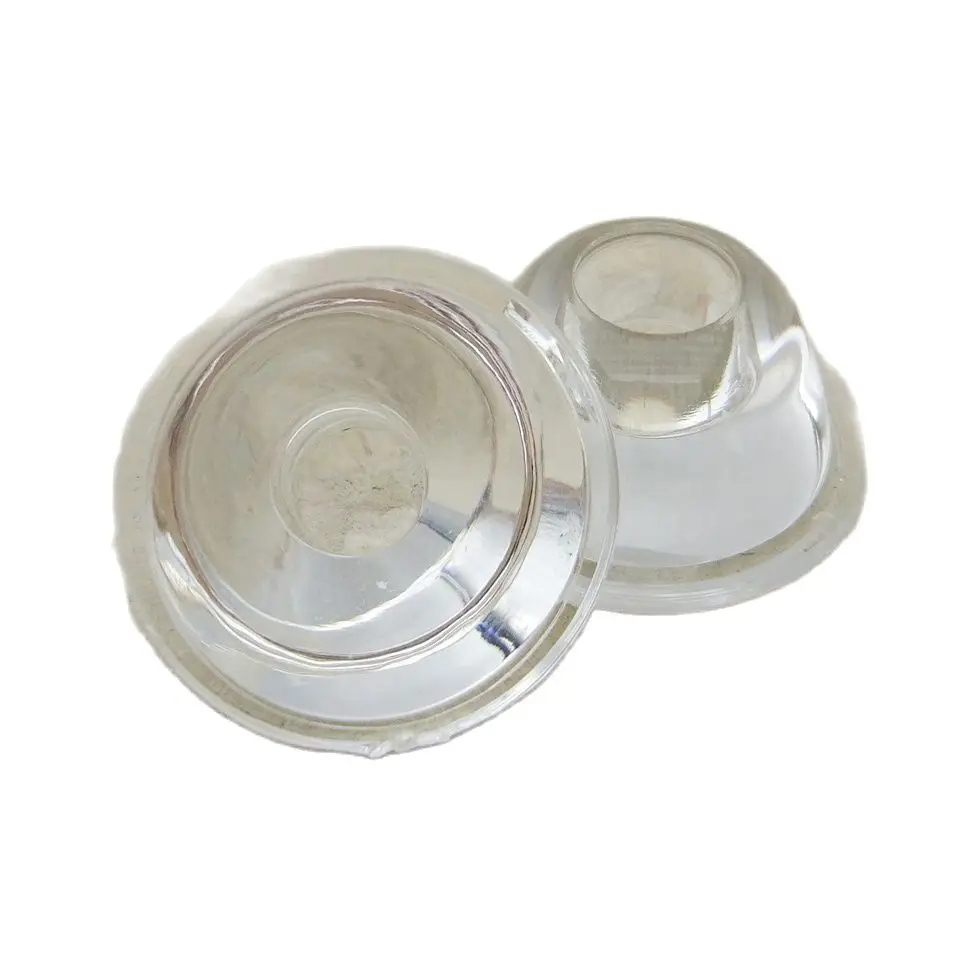 20MM LED Lens 1W 3W 5W High power light beads lense 5 8 10 15 30 45 60 120 Angle PMMA Smooth face led chips Cover for spotlights