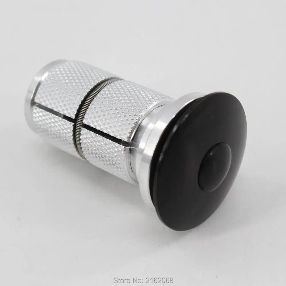 New bike headsets locking device Aluminum alloy swell expand dilate nut bicycle top cap with plastic waterproof plug new