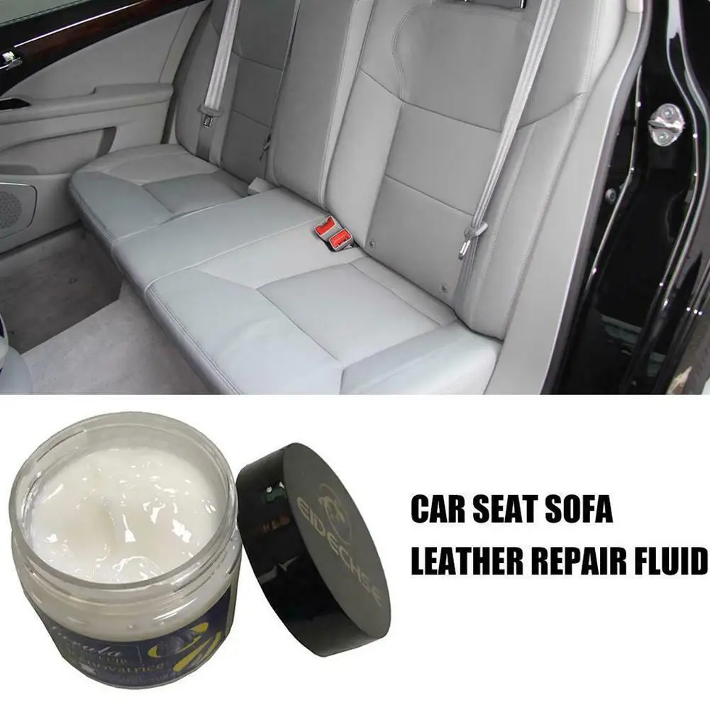 Leather Repair Cream Filler Compound For Leather Restoration Cracks Burns Holes Restore Cream Leather Renovating Cream Car Tools