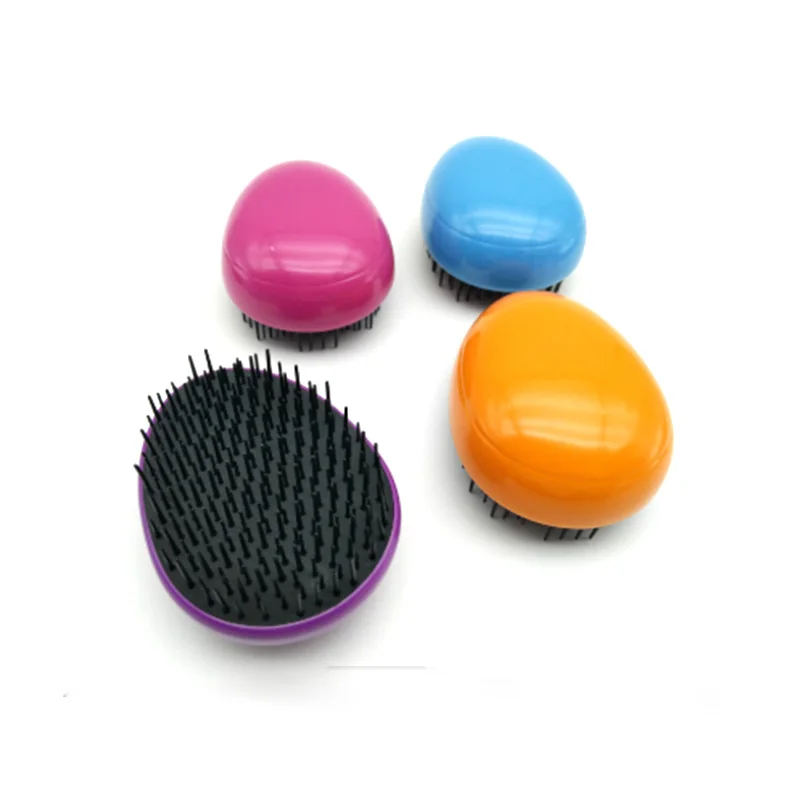 1pc Tangle Hair Brush Egg Shape hairbrush Anti Static Styling Tools Hair Brushes Detangling Comb Salon Hair Care comb For Travel