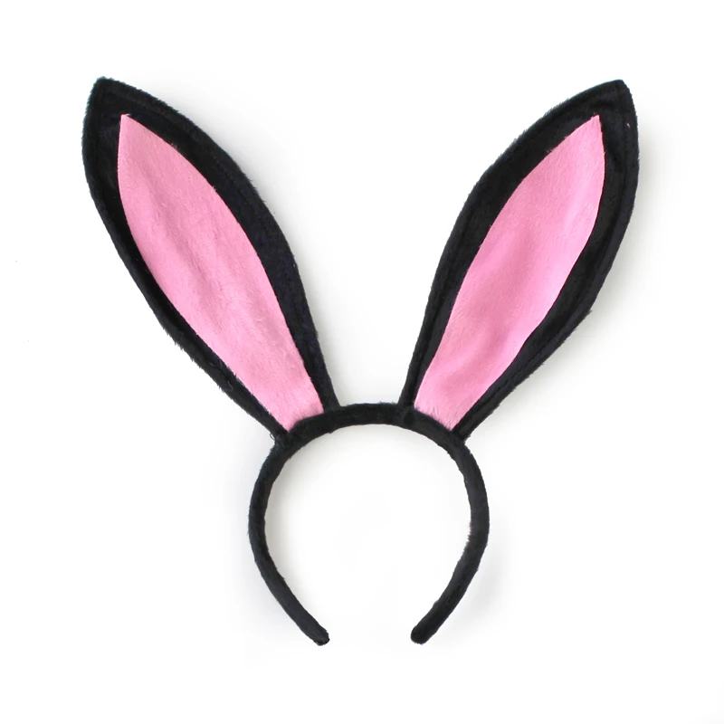 Colorful Children Adult Easter Headband Decoration Big Rabbit Bunny Ear Headwear Cosplay Costume Party Hairband