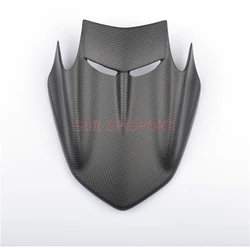 Black Front Fairing Cowl Farings For Ducati Diavel 2015-2019 Full Carbon Fiber 100%