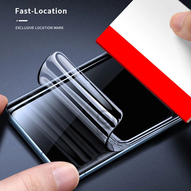 Gel Film For Poco X3 NFC Hydrogel Protective Film For Xiaomi Poco M3 F2 Pro F3 Glossy Screen Protector