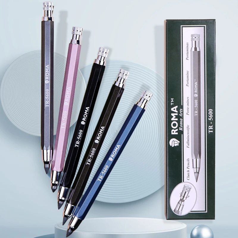 Dainayw Mechanical Pencil 5.6mm HB Graffiti Drafting Scanning Automatic Pencils For Art Professional Painting Writing Supplies