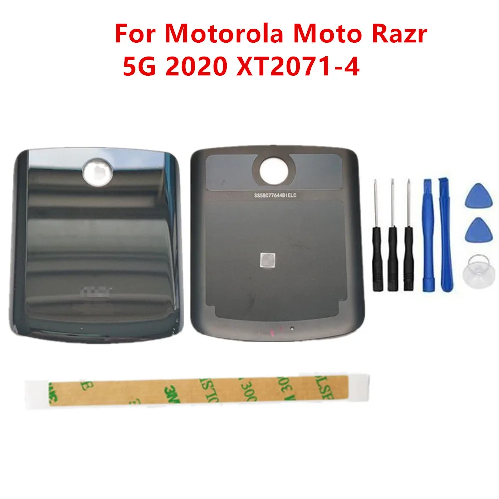 

New Original For Motorola Moto Razr 5G 2020 XT2071-4 Phone Protective Back Battery Cover Housings Case Durable Mobile Frame