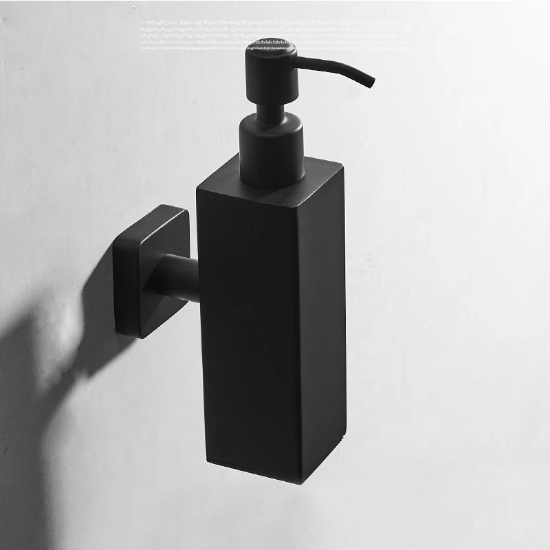 Black Bathroom Soap Dispenser Hand Sanitizer Emulsion Bottle Bathroom Fixture Bathroom Hardware  Kitchen Faucet Soap Dispenser