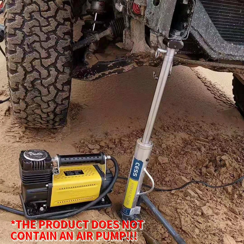 Off-road rescue jack Two-section hydraulic climbing pole Multi-function jack combination kit Emergency kit