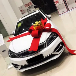 Giant Car Bow Red Bow for Car Delivery Decoration Automobile 4S Shop Showroom Decoration Festival Gift Decoration Bow