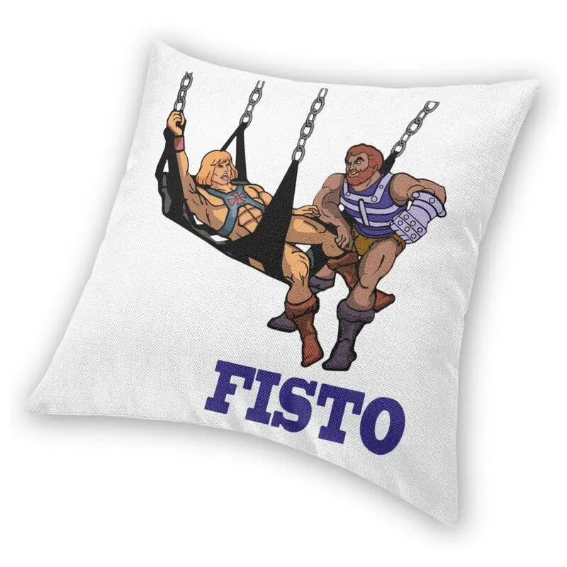 Fisto He-Man Masters Of The Universe Cushion Cover Skeletor Eternia Throw Pillow Case for Living Room Pillowcase Decoration