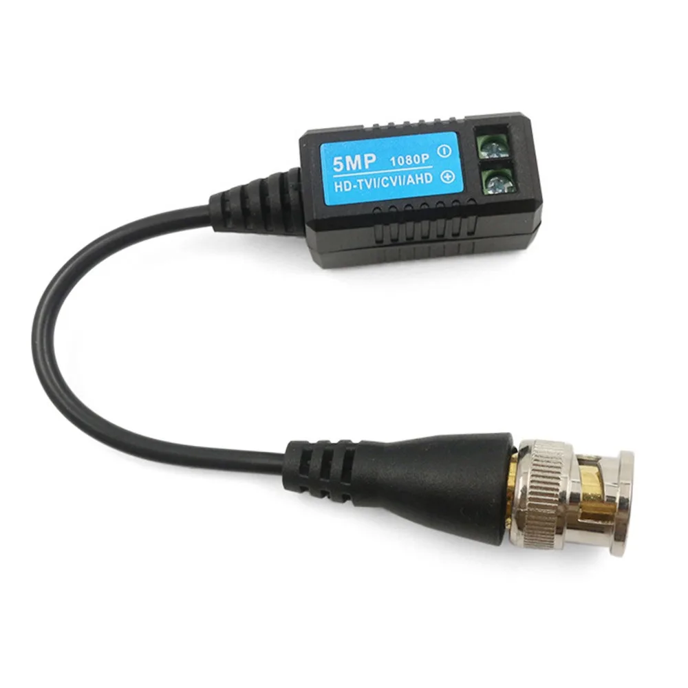 Cámara analógica AHD de 5MP, sistema CCTV, Balun de vídeo, par trenzado, protección de transmisor para cámaras analógicas de 2MP y 5MP, lote de 10