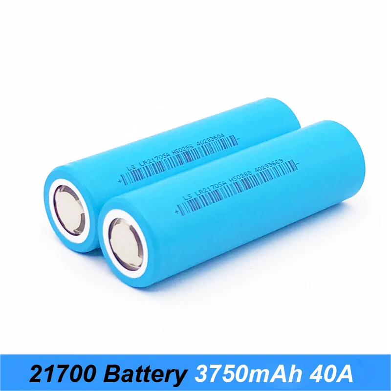 21700 Battery 3750mAh 40A for Electric Cigarette Istick Pico 21700 Mod 21700 Batteries for Screwdriver Flashlight Turmera