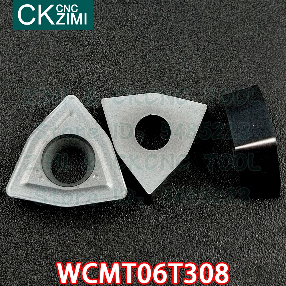 WCMT06T308 ZM1125 WCMT 06T308 карбидные вставки U вставки для дрели CNC индексируемый поворотный инструмент для WC Водоструйная быстрая дрель U дрели
