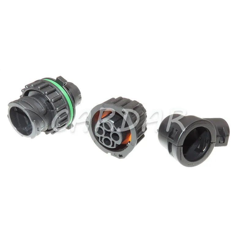 1 Set 4 Pin 1-967402-1 1-967325-1 Tyco Round HOWO A7 Odometer Speed Sensor Plug Auto Waterproof Connector AC Assembly