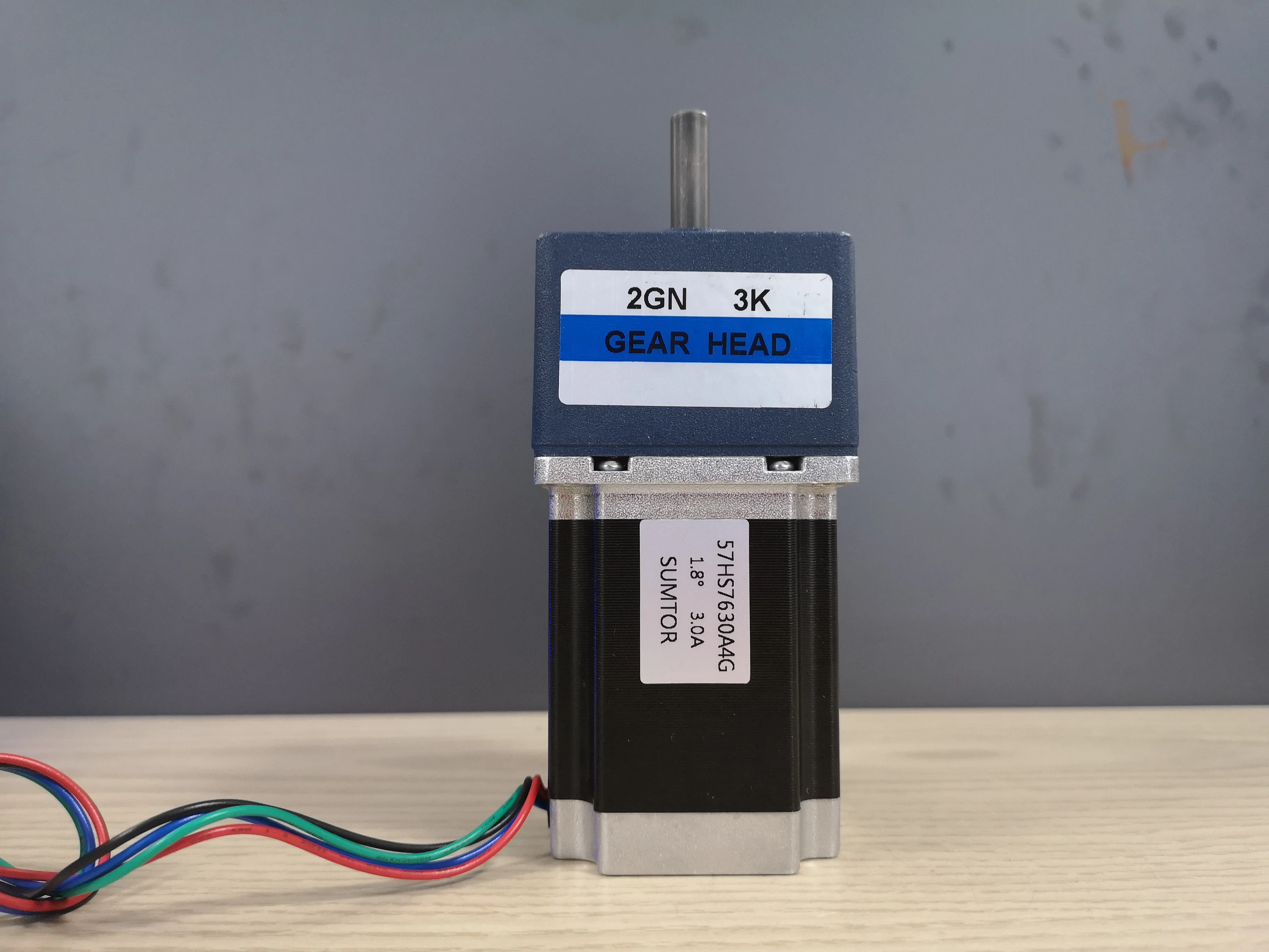 Ratio 3:1 or 5:1 or 10:1 NEMA 23 Geared Stepper Motor 57mm Gearbox Stepper Motor Length 76mm 1.8N.m 3A