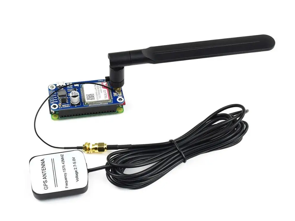 Imagem -03 - Wavesare-chapéu Sim70g nb Iot Cat-m Gprs Gnss Raspberry pi Bandas Globais Suporte