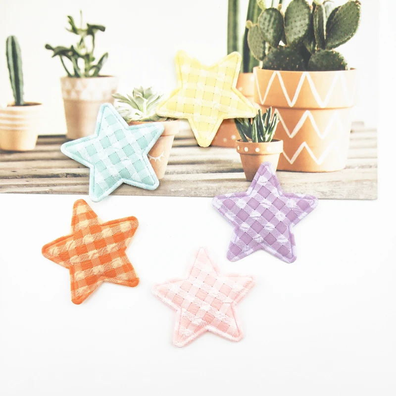 50 قطعة/الوحدة 38 مللي متر شعرت مبطن ستار زين DIY بها بنفسك أغطية الرأس مقاطع الشعر القوس اكسسوارات اليدوية الطفل الملابس قبعة الديكور #3