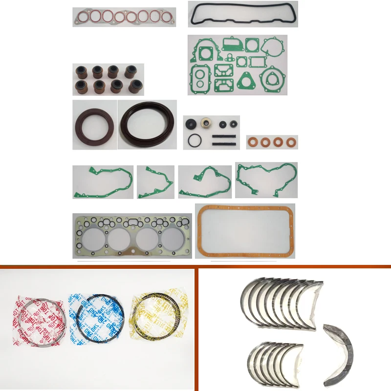 SD23 SD25 full gasket kit crankshaft connecting rod bearing piston ring for Nissan Homer/Cabstar/pick up 720/urvan/king cab 2.3D