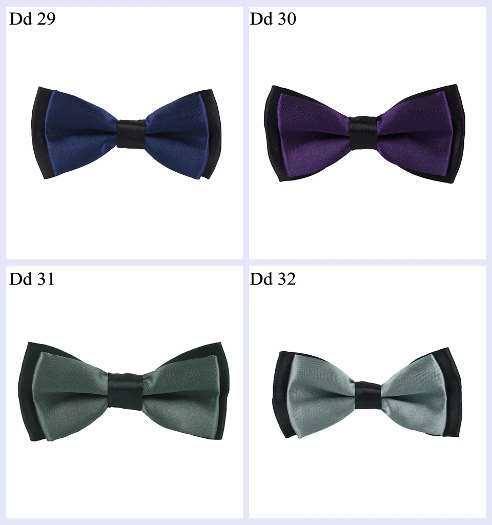 Elegante Baby-Fliege für Jungen und Mädchen, Modische Einfarbige Fliege für Kunstausstellungen, Partys, Geschenke, Baby Schwarz Blau Hochzeit Farbblockierung – Detail 10