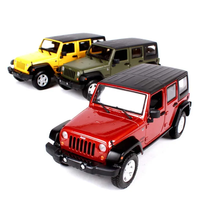 1/24 Scale Simulation Alloy Vehicle Die-casting Off-road Car Model Adult Children Kids Toys Gift Collection Display