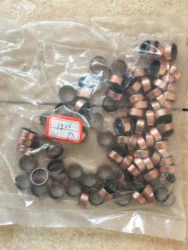 100 pieces/lot SF-1 1206 Oilless bush  DU Self-lubricating bushing Sintered bush  Size 12*14*6mm