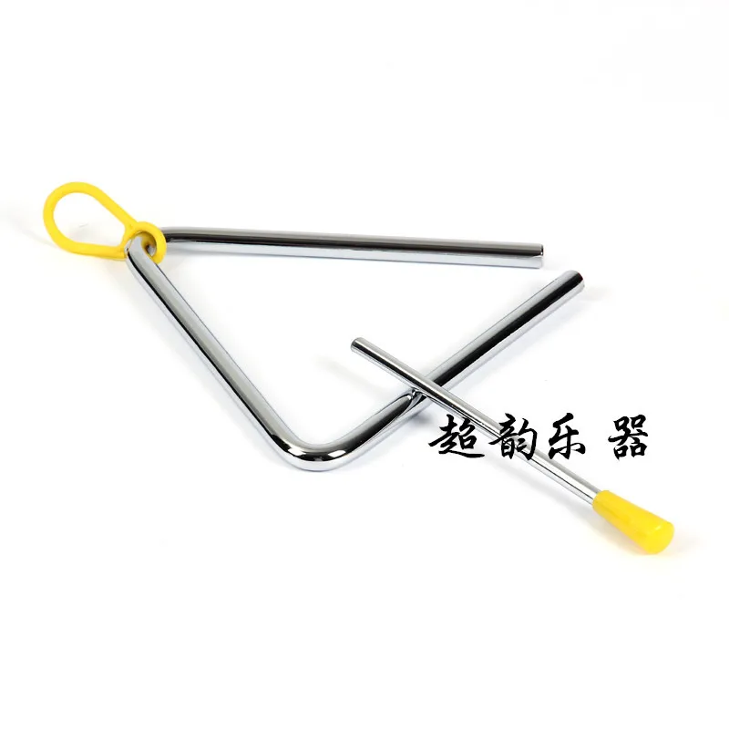 Orff percussion instrument children's 456 inch triangle bell kindergarten primary school music teaching aids music equipment