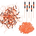 100PCS-Black Orange