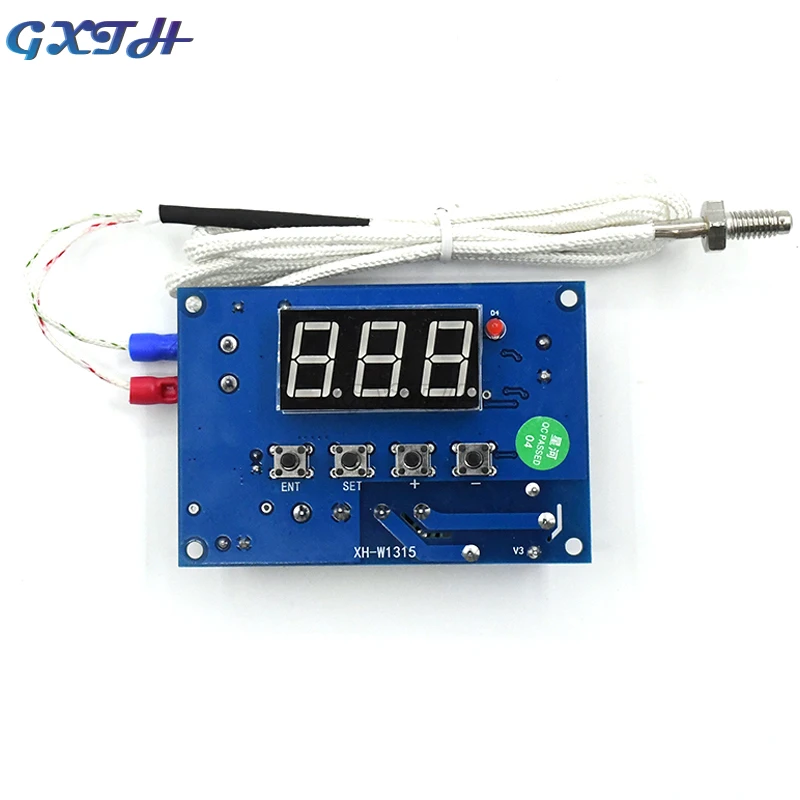 DC24 220V Hohe Temperatur Digitale Thermostat K-typ Thermoelement Hohe Temperatur Controller Temperatur Control Board -30 ~ 999 °