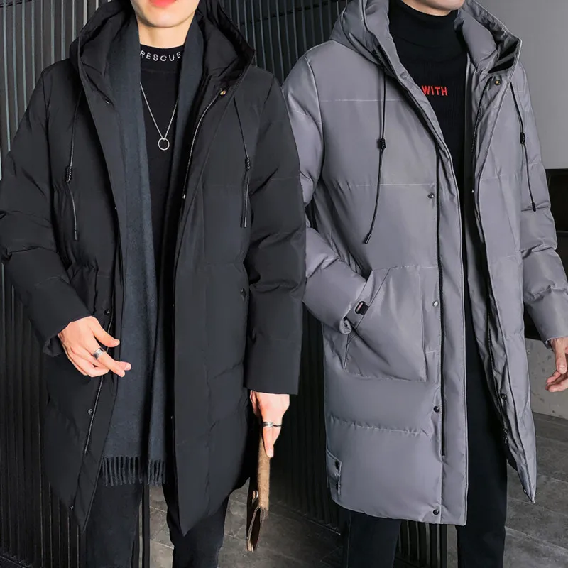 2023 Winter long style men Warm Jacket Coat Casual thicken Parka Male Men's Winter Jackets Warm coat Male size M-7XL,8XL