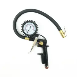 Auto Tire Pressure Gauge for Vehicle Car Motorcycle Tyre Repair Tools Inflating Gun Inflator Pump