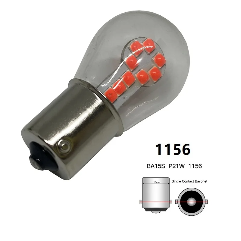 

10 шт. S25 1156 BA15S Led 1157 BAY15D P21W/5W Автомобильная Лампа стоп-сигнасветильник автомобильная лампа желтая/красная/белая автомобильные аксессуары 12 В