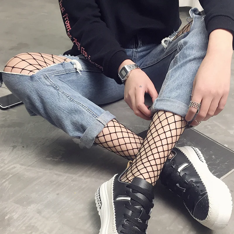 Plus Size Stocking New Fashion Fishnet Tights Hollow Out Sexy Pantyhose Women Tights Fishnet Stockings Club Party Hosiery