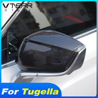 Vtear Rearview Mirror Cover Cap Trim Exterior Accessories Modification Garnish Parts For Geely Tugella Xingyue FY11 Knewstar 001
