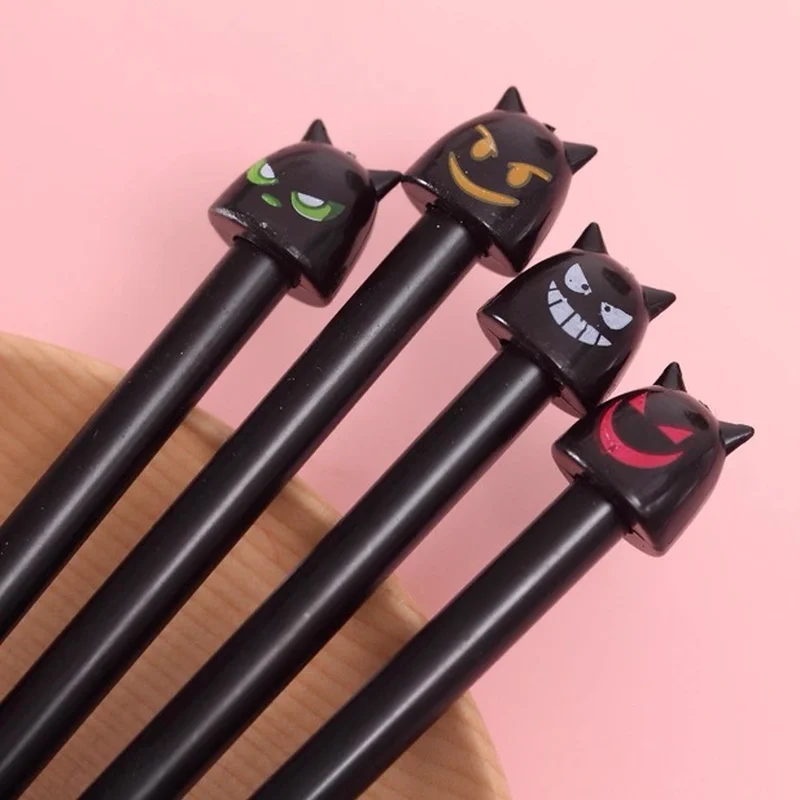 1pcs Creative Halloween Devil Gel Pen Set Ghost Neutral Signature Pen For Kids Gift School Supplies Writing Pen 0.38mm Random