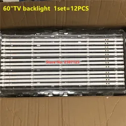 12PCS listwa oświetleniowa LED dla KD-65X750F KD-65X7500F KD-65X7000F KD-65XF7005 KD-65XF7596 SVA650A74 sva650a66 _ 5led _ rev04